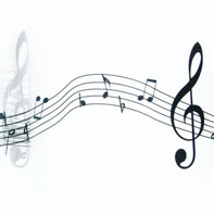 Chemin de table musique Chemin de table musique