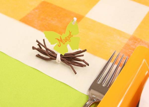 Marque-place à réaliser