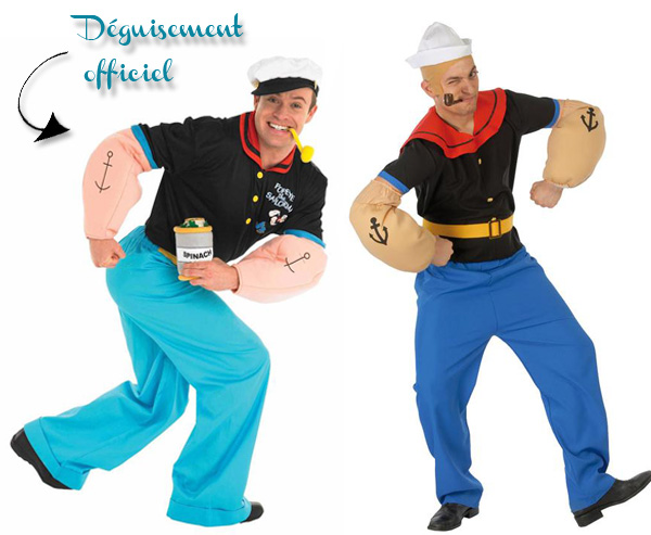 Déguisements de Popeye