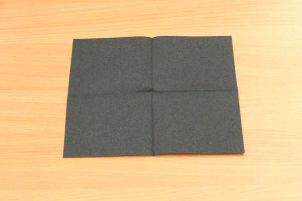 Le pliage de serviette La Sorcière et son Chapeau