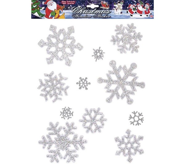 Stickers en forme de flocons de neige