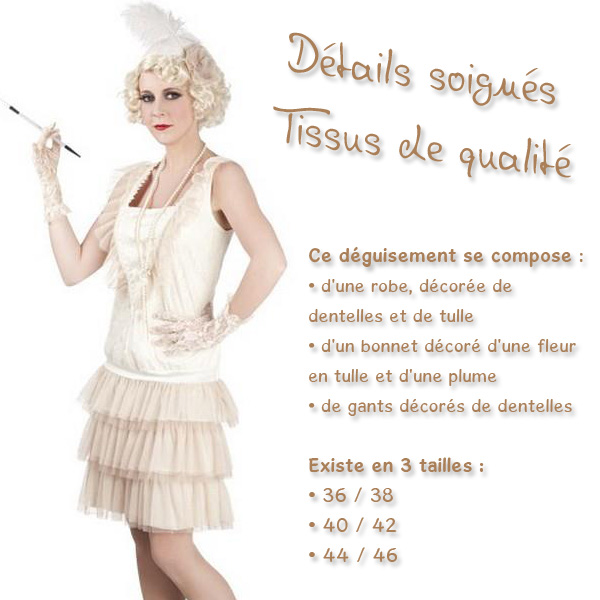  Déguisement Charleston, luxe