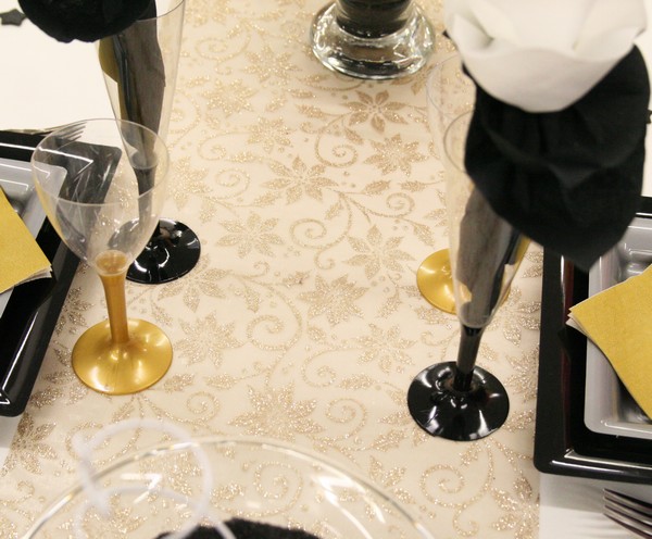 Chemin de table Etoiles de Noël