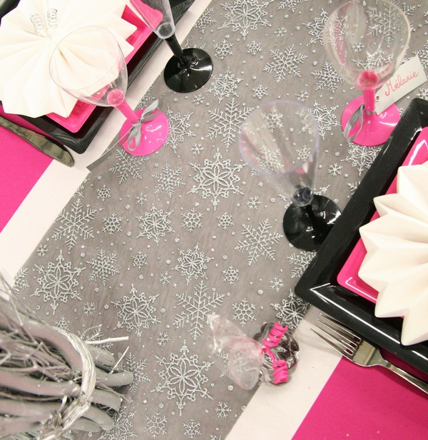 Nappe et chemins de table