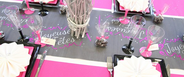 Nouvel An : une variation de la décoration Noël en Rose