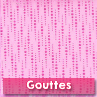 Chemin de table noël gouttes d´eau, organza fuchsia, paillettes fuchsia