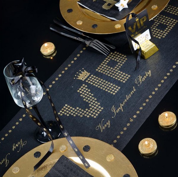 Un chemin de table parfait pour recevoir des VIP !