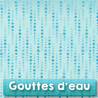 Chemin de table noël gouttes d´eau, organza turquoise Chemin de table noël gouttes d´eau, organza turquoise