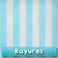 Chemin de table à rayures, turquoise Chemin de table à rayures, turquoise