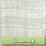 Chemin de table en Sinamay pailleté, vert anis Chemin de table en Sinamay pailleté, vert anis