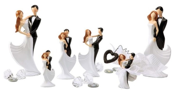 Figurines mariage