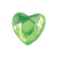 Petits coeurs en diamant, vert anis Petits coeurs en diamant, vert anis