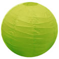 Boule décorative en papier 30 cm, vert anis Boule décorative en papier 30 cm, vert anis