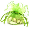 Sachet en tulle Clara, vert anis Sachet en tulle Clara, vert anis