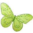 Papillon sur pince 30 x 30cm, vert anis Papillon sur pince 30 x 30cm, vert anis