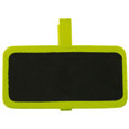 Porte-noms ardoise école vert anis Porte-noms ardoise école vert anis