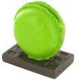 Porte-nom macaron anis Porte-nom macaron anis