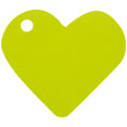 Marque-places coeur vert anis Marque-places coeur vert anis