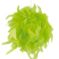 Boule en plumes vert anis Boule en plumes vert anis