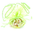 Sachet en tulle Olivia vert anis Sachet en tulle Olivia vert anis