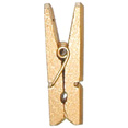 Pinces en bois, or Pinces en bois, or