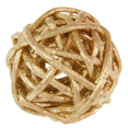 Petites boules en rotin or Petites boules en rotin or