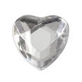 Petits coeurs en diamant, transparent Petits coeurs en diamant, transparent