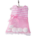 Robe à dragées à rayures, rose Robe à dragées à rayures, rose