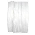 Bobine de raphia synthétique, blanc Bobine de raphia synthétique, blanc