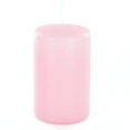 Bougie cylindrique, rose Bougie cylindrique, rose