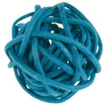 Petites boules en rotin, turquoise Petites boules en rotin, turquoise