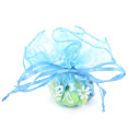 Sachet en tulle Olivia couleur turquoise Sachet en tulle Olivia couleur turquoise