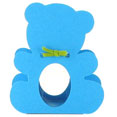 Contenant à dragées nounours, turquoise Contenant à dragées nounours, turquoise
