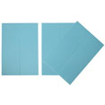 Marque-places carton, turquoise Marque-places carton, turquoise