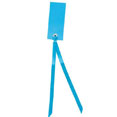 Marque-places satin et carton, turquoise Marque-places satin et carton, turquoise