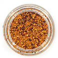 Boîte de paillettes décoratives, orange Boîte de paillettes décoratives, orange