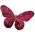 Papillon sur pince 30 x 30cm, bordeaux Papillon sur pince 30 x 30cm, bordeaux