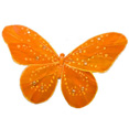 Papillon sur pince 30 x 30cm, orange Papillon sur pince 30 x 30cm, orange