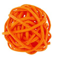 Boules en rotin orange Boules en rotin orange