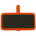 Porte-noms ardoise école orange Porte-noms ardoise école orange