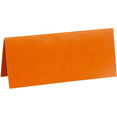 Marque-places en carton orange Marque-places en carton orange