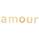 Sachet de lettres Amour, ivoire Sachet de lettres Amour, ivoire