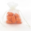 Sac organdi ivoire Sac organdi ivoire