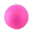 Bougie sécurité ronde 8cm, fuchsia Bougie sécurité ronde 8cm, fuchsia
