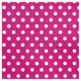 Serviettes à pois 16.5 x 16.5cm, fuchsia Serviettes à pois 16.5 x 16.5cm, fuchsia