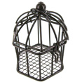 Cage à oiseaux miniature, chocolat Cage à oiseaux miniature, chocolat