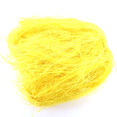 Sachet de sisal naturel 25g, jaune Sachet de sisal naturel 25g, jaune
