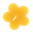 Bougies chauffe-plats fleurs, jaune Bougies chauffe-plats fleurs, jaune
