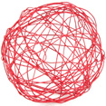 Boîte de 6 boules métal Ø 6 cm, rouge Boîte de 6 boules métal Ø 6 cm, rouge