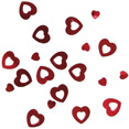 Sachet confettis coeurs, rouge Sachet confettis coeurs, rouge